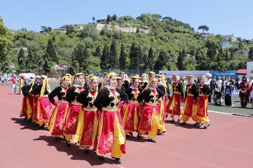 8. Ulusal zel Sporcular Atletizm enlii al treni