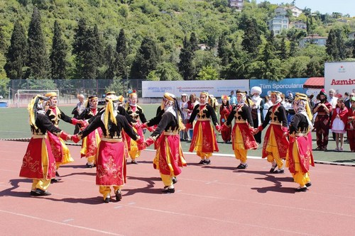 8. Ulusal zel Sporcular Atletizm enlii al treni