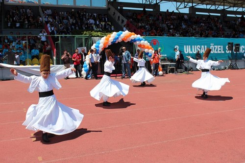 8. Ulusal zel Sporcular Atletizm enlii al treni