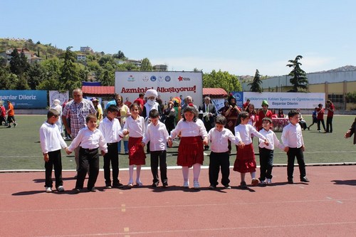 8. Ulusal zel Sporcular Atletizm enlii al treni