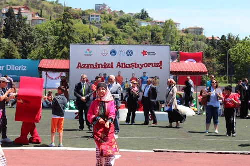 8. Ulusal zel Sporcular Atletizm enlii al treni