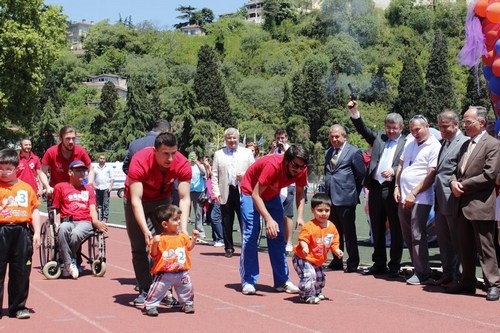 8. Ulusal zel Sporcular Atletizm enlii al treni