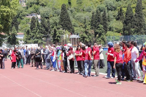 8. Ulusal zel Sporcular Atletizm enlii al treni