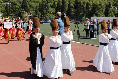 8. Ulusal zel Sporcular Atletizm enlii al treni