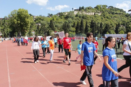 8. Ulusal zel Sporcular Atletizm enlii al treni