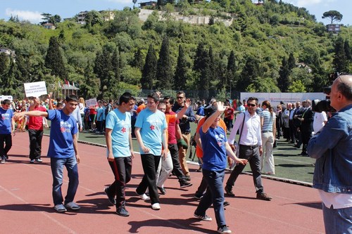 8. Ulusal zel Sporcular Atletizm enlii al treni