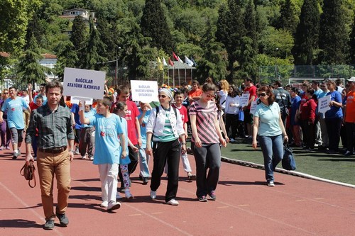 8. Ulusal zel Sporcular Atletizm enlii al treni