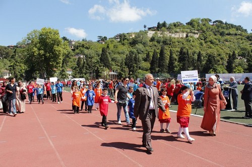 8. Ulusal zel Sporcular Atletizm enlii al treni