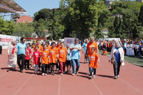 8. Ulusal zel Sporcular Atletizm enlii al treni