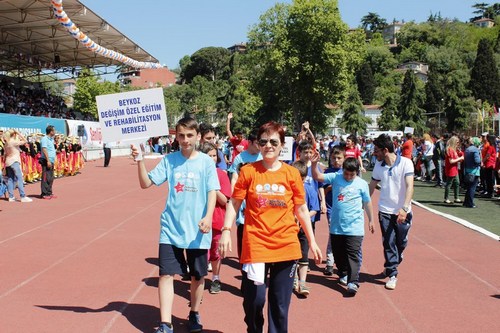 8. Ulusal zel Sporcular Atletizm enlii al treni