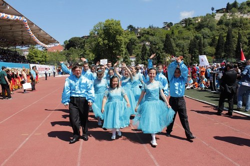 8. Ulusal zel Sporcular Atletizm enlii al treni