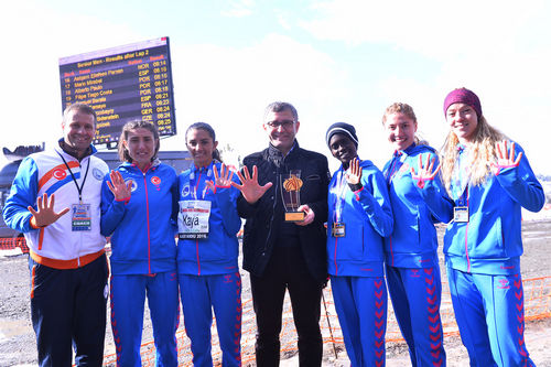 Üsküdar Belediyesi Atletizm takımı 5.'inci kez Avrupa Şampiyonu