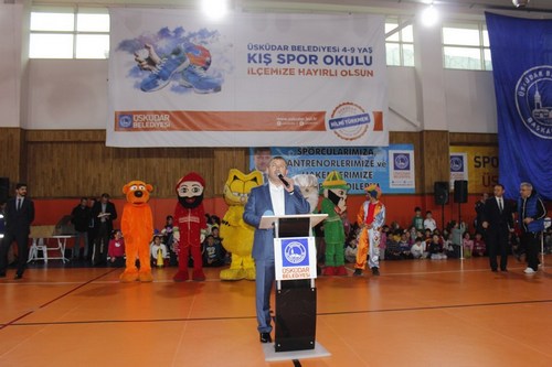 skdar Belediyesi K Spor Okullarn hizmete at