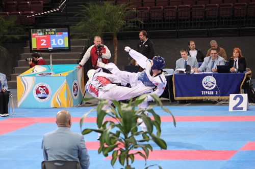 skdar Belediyesi, Taekwondo'da Avrupa ampiyonu