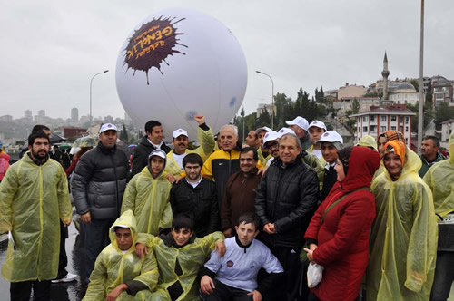 skdar Genlik Merkezi yeleri Ktalar Aras Maratonda yerini ald