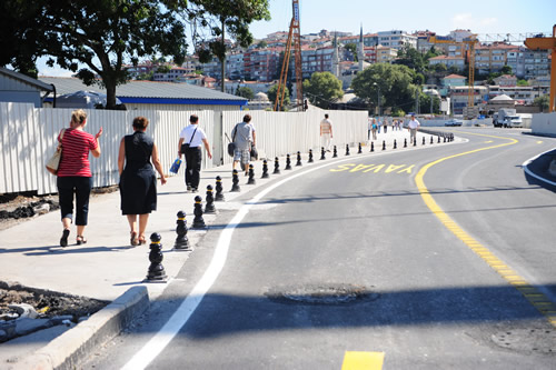 skdar Sahil Yolu hizmete girdi