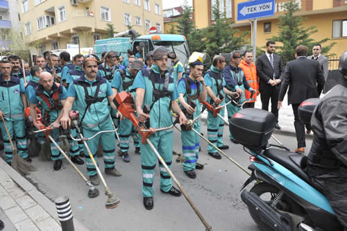 skdar'da 5. Bahar Temizlii Kampanyas Balatld