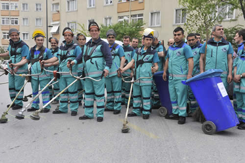 skdar'da 5. Bahar Temizlii Kampanyas Balatld