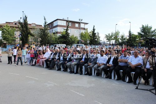 4. Murat lkretim Okulu Spor Salonu Al Treni