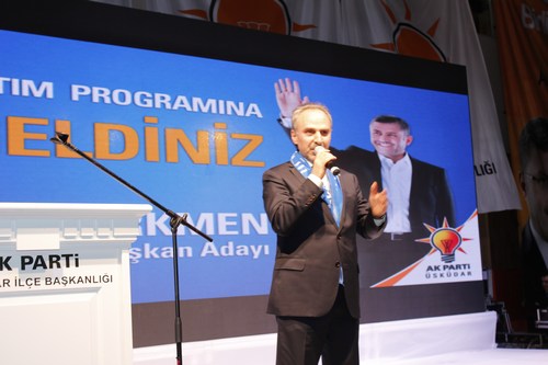 AK Parti skdar Belediye Bakan Aday Hilmi Trkmen Proje ve Meclis yesi Aday Tantm Program