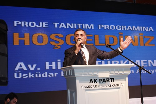 AK Parti skdar Belediye Bakan Aday Hilmi Trkmen Proje ve Meclis yesi Aday Tantm Program