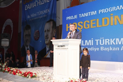 AK Parti skdar Belediye Bakan Aday Hilmi Trkmen Proje ve Meclis yesi Aday Tantm Program