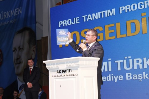 AK Parti skdar Belediye Bakan Aday Hilmi Trkmen Proje ve Meclis yesi Aday Tantm Program