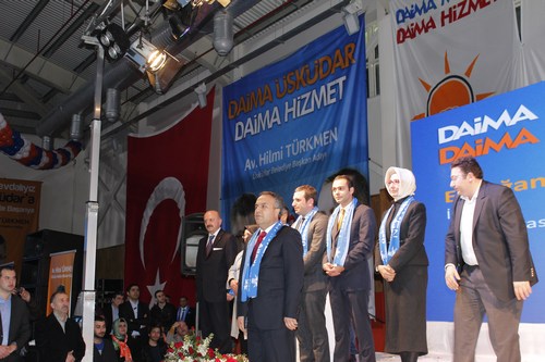 AK Parti skdar Belediye Bakan Aday Hilmi Trkmen Proje ve Meclis yesi Aday Tantm Program