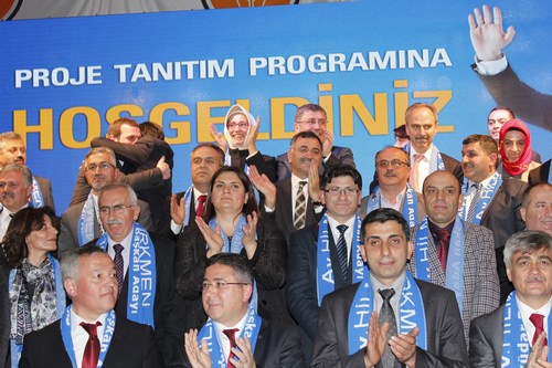 AK Parti skdar Belediye Bakan Aday Hilmi Trkmen Proje ve Meclis yesi Aday Tantm Program