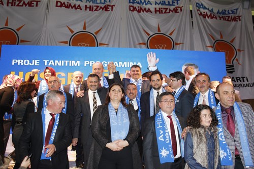 AK Parti skdar Belediye Bakan Aday Hilmi Trkmen Proje ve Meclis yesi Aday Tantm Program