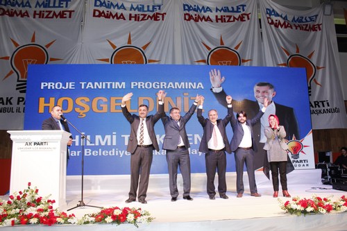 AK Parti skdar Belediye Bakan Aday Hilmi Trkmen Proje ve Meclis yesi Aday Tantm Program