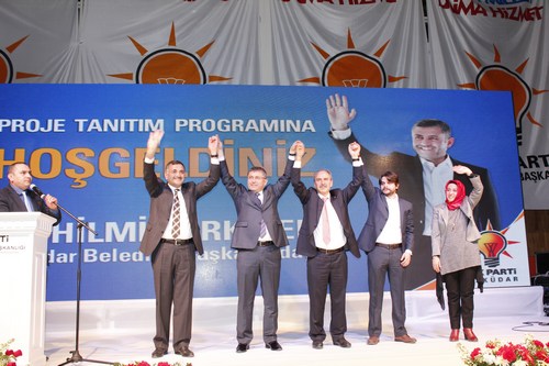 AK Parti skdar Belediye Bakan Aday Hilmi Trkmen Proje ve Meclis yesi Aday Tantm Program