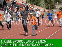 zel Sporcular Atletizm enlikleri balyor.