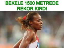 Alemitu Bekele yine rekor krd!