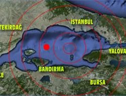 Marmara'daki deprem stanbul'u sallad