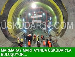 Marmaray Mart'ta skdar'la buluuyor...