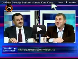 Mustafa Kara, Kanal 24 Tkrt Gazetesi Programna Konuk oldu