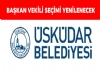 �sk�dar Belediyesi'nde Ba�kan Vekili se�imi yenilenecek