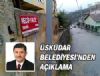 Belediye'den sokak adna cevap