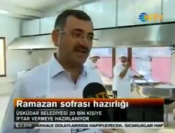 skdar'da Ramazan Hazrlklar