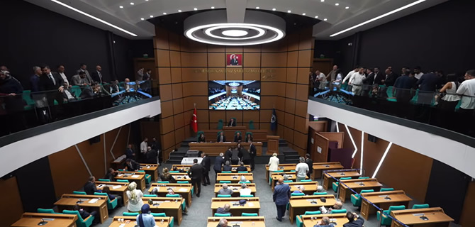 Üsküdar Belediyesi’nde başkan vekilliği seçimi yapıldı