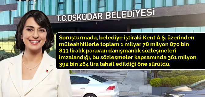 Üsküdar Belediyesi yolsuzluk soruşturmasında neler var?